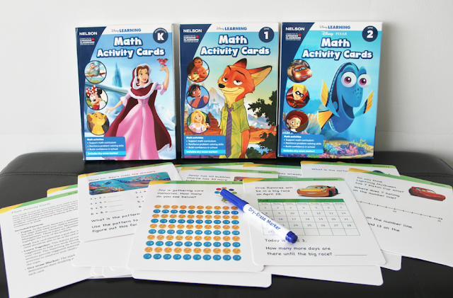 NELSON's Disney Learning Math Activity Cards