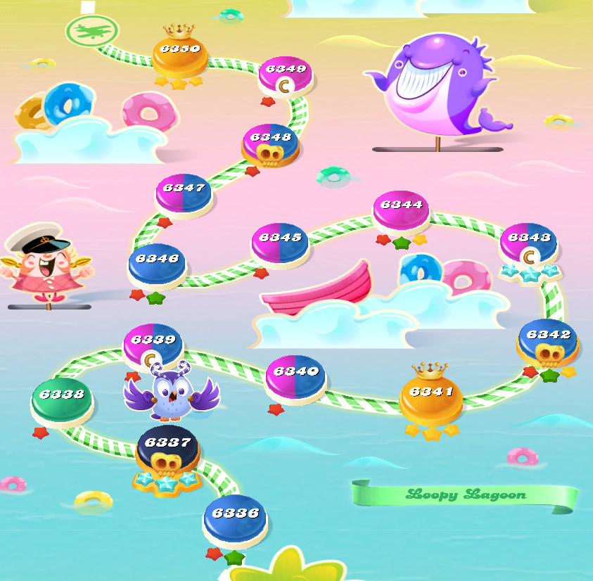 Candy Crush Saga level 6336-6350 Candy Crush Saga level 6336-6350
