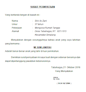Kumpulan Ilmu Dan Pengetahuan Penting Contoh Surat