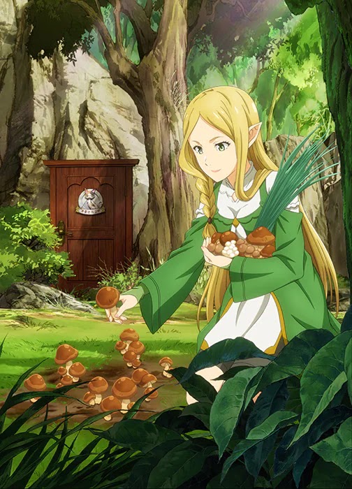 "Isekai Shokudou 2" OP & ED debuted in this PV release, visuals drawn by Faldania in the forest