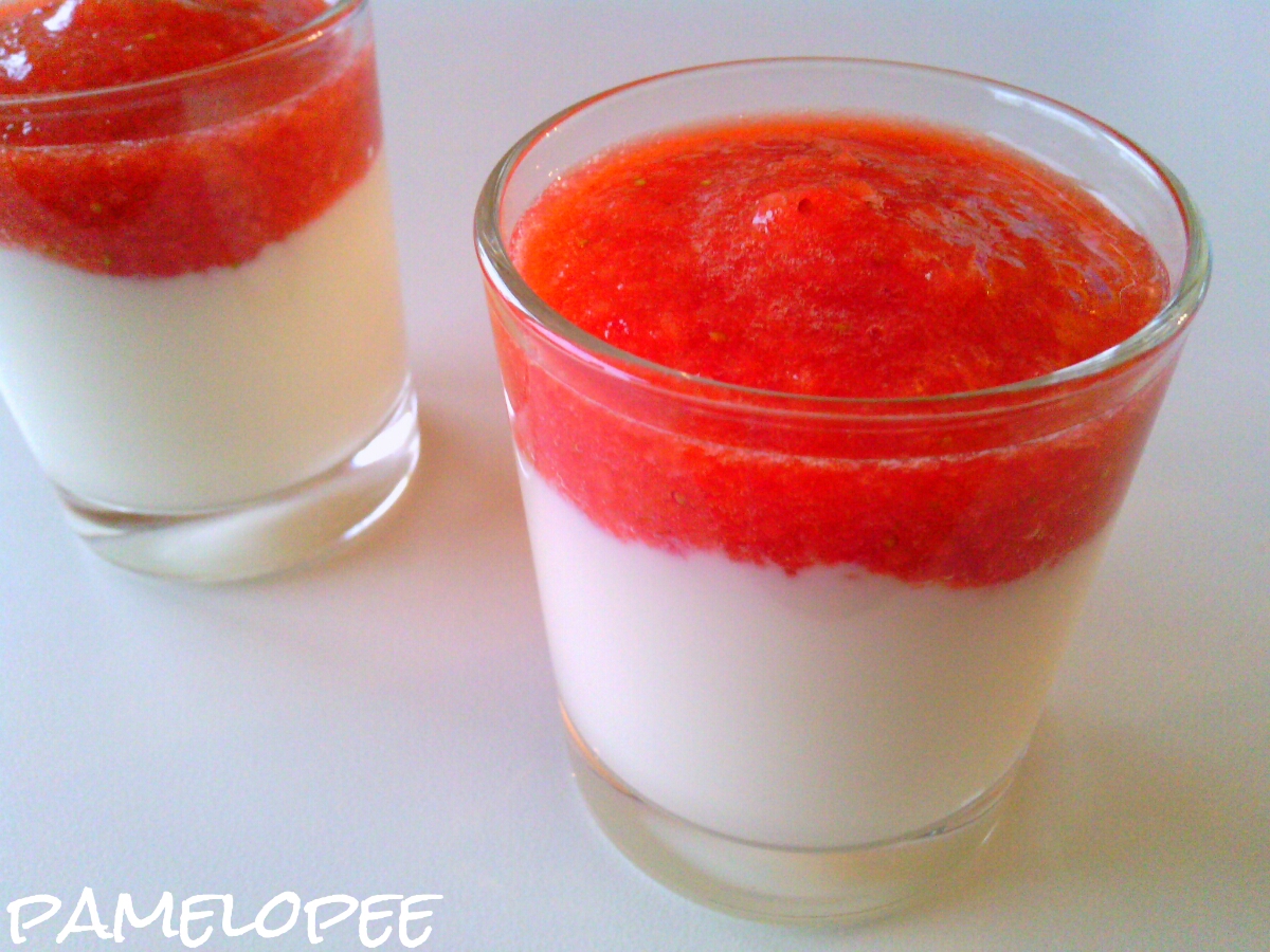 aldte: Erdbeer-Limetten-Joghurtdessert