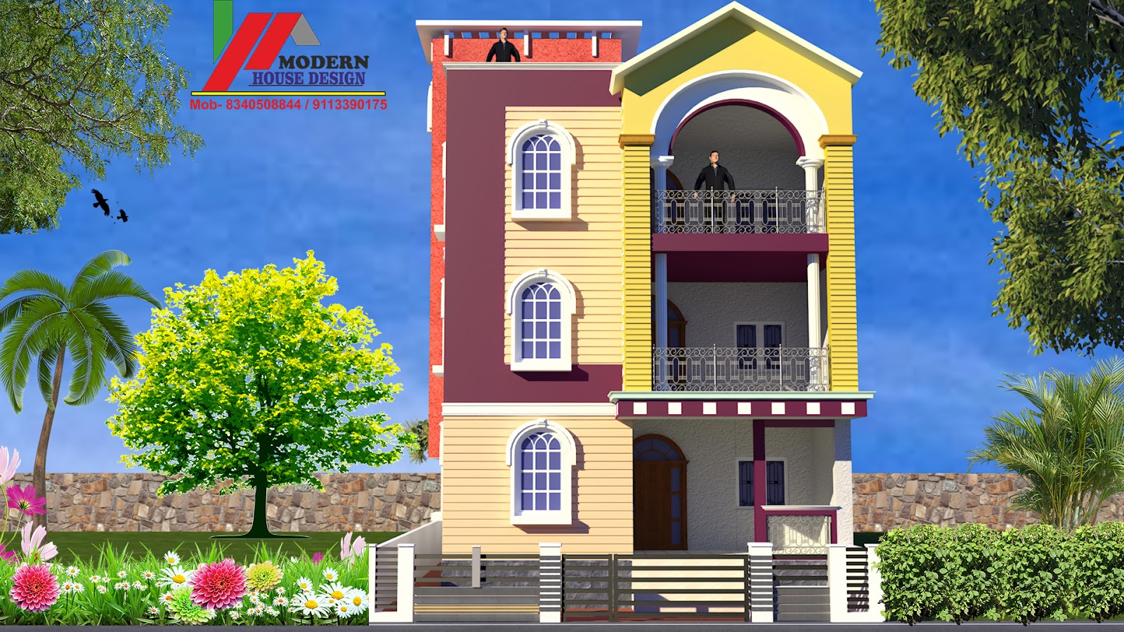 Naksha Design Front Elevation ~ Modern House Design