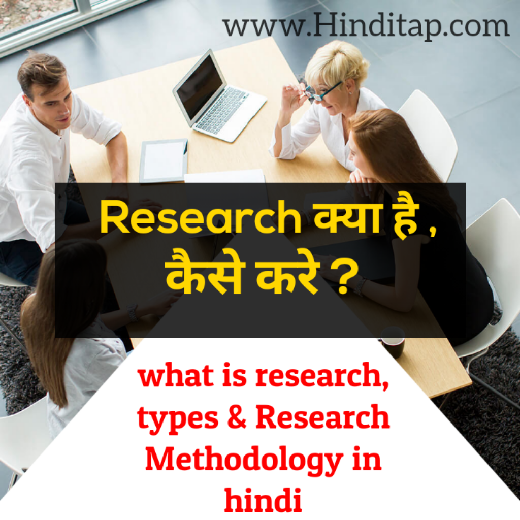 research methods kya hai