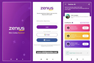 Download aplikasi Zenius