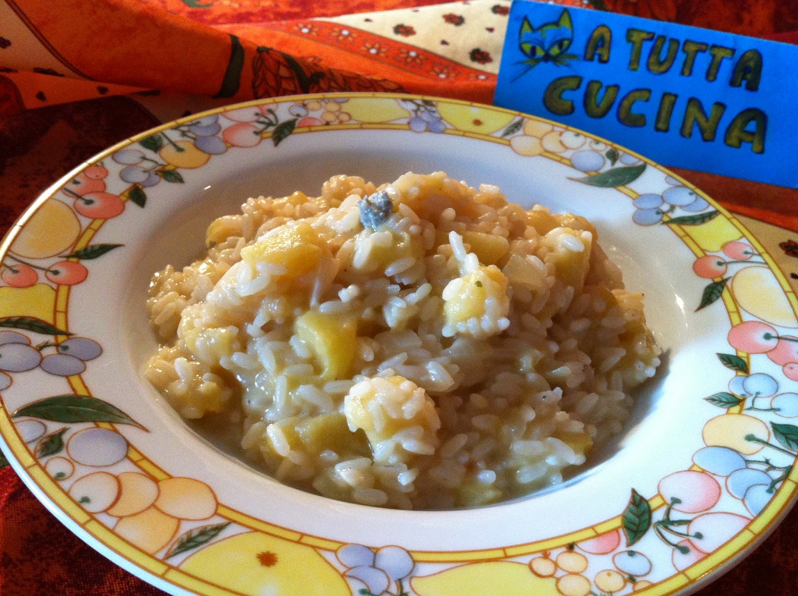 A TUTTA CUCINA RISOTTO alle MELE e