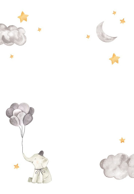 Elephant Baby Shower Invitation