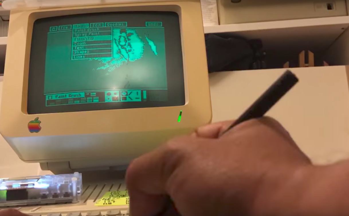 Der Star Wars Trailer zu 'The Last Jedi' auf einem Apple IIc | Einmal ins Jahr 1984 bitte 