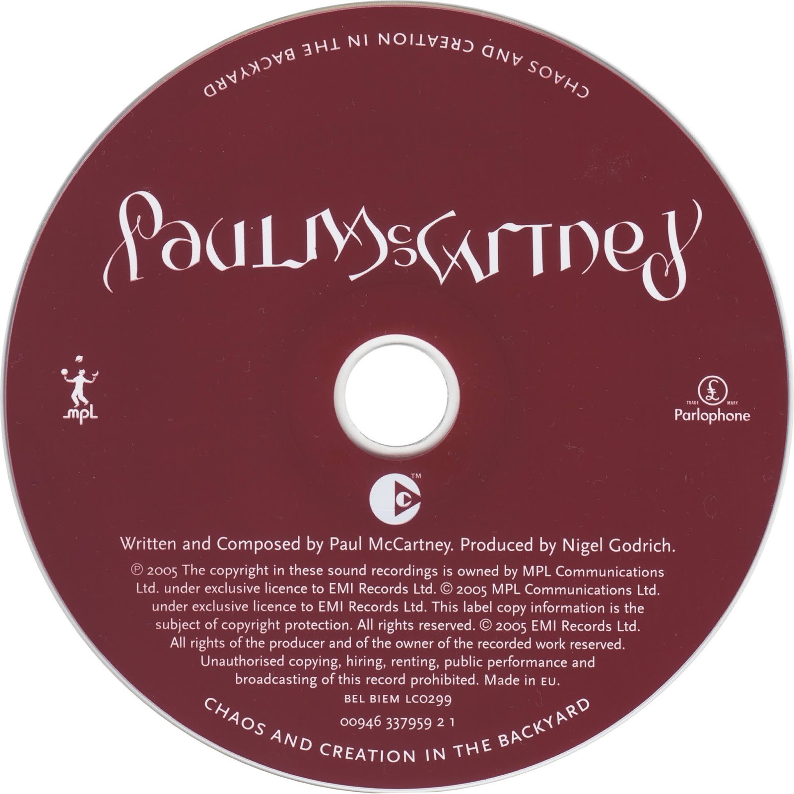 2005 Chaos And Creation In The Backyard Paul Mccartney Rockronología