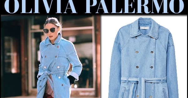 mango denim trench coat