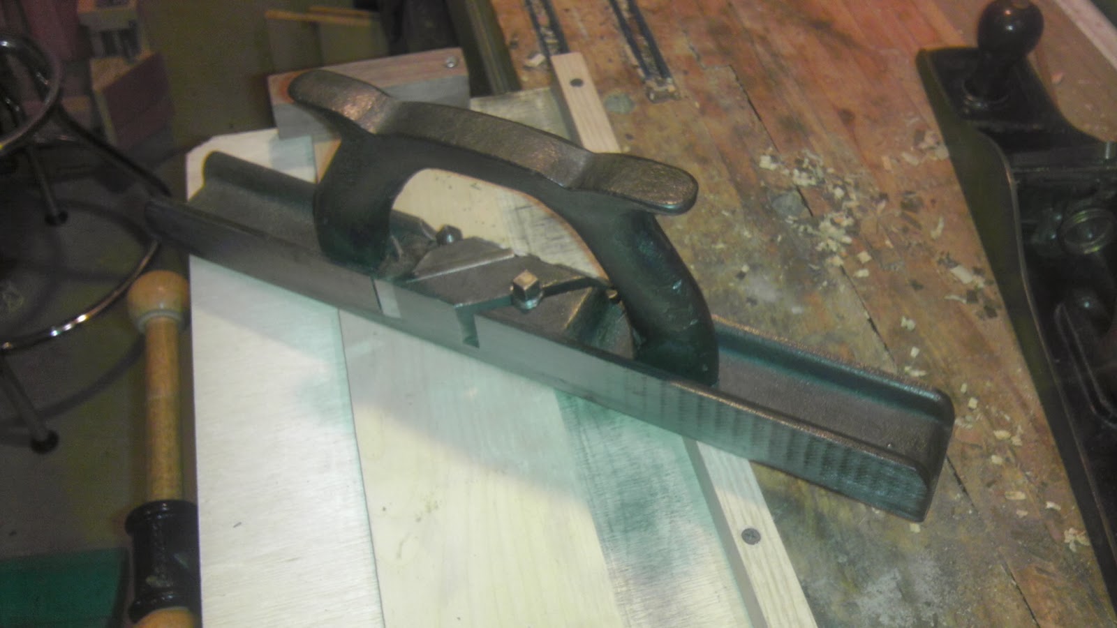 Unique Shoot Board Plane...Sharpest Tool in the Shed