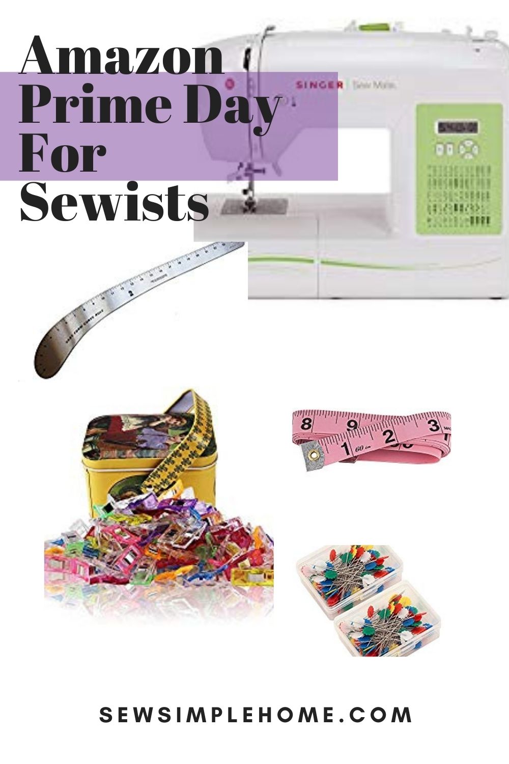 Amazon Prime Day for Sewing and Crafting Sew Simple Home