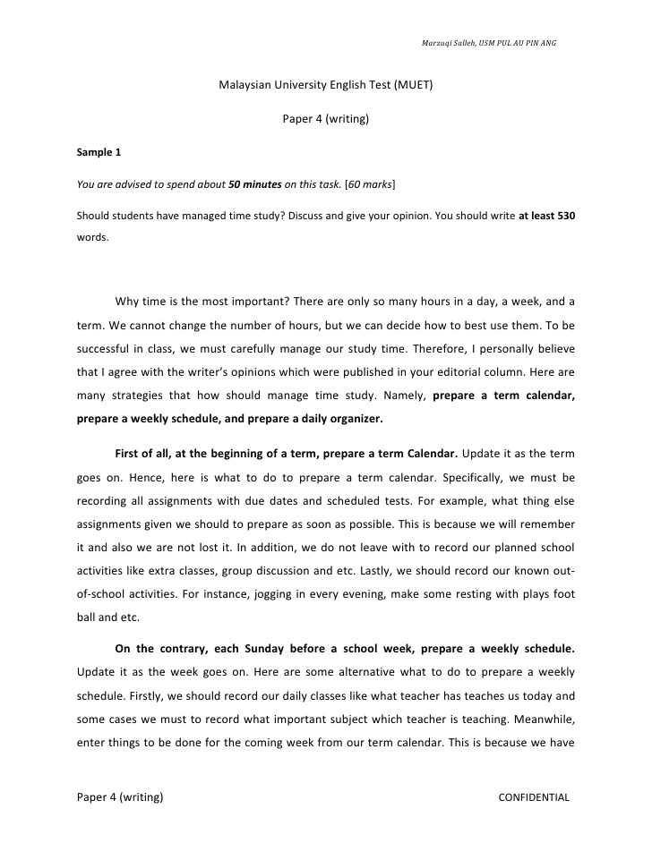 Formal Letter Format Muet Birthday Letter
