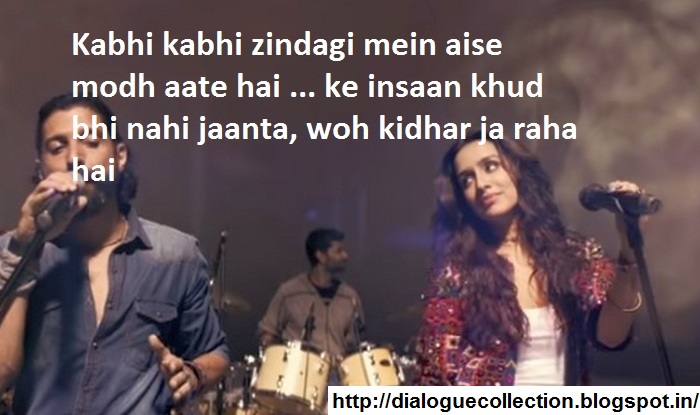 Collection Of Famous Movie Dialogue Images Kabhi Kabhi Zindagi Mein Aise Modh Aate Hai Ke Insaan Khud Bhi Nahi Jaanta Woh Kidhar Ja Raha Hai Rock On 2 Take a look at some epic dialogues from ranveer singh and deepika padukone starrer. kabhi kabhi zindagi mein aise modh aate