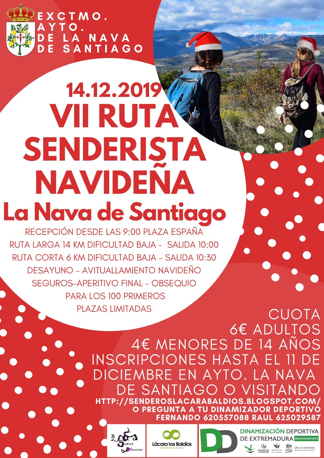 Senderos Lácara los Baldíos 7ª RUTA NAVIDEÑA LA NAVA DE SANTIAGO 14
