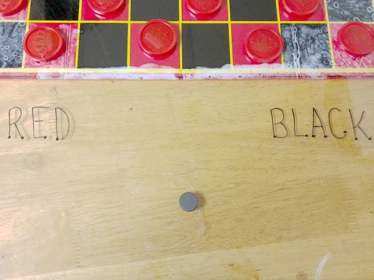 DIY Party Mom Extra Large Checkers Board Game