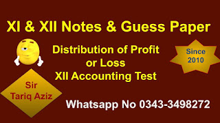 Distribution of Profit or Loss
