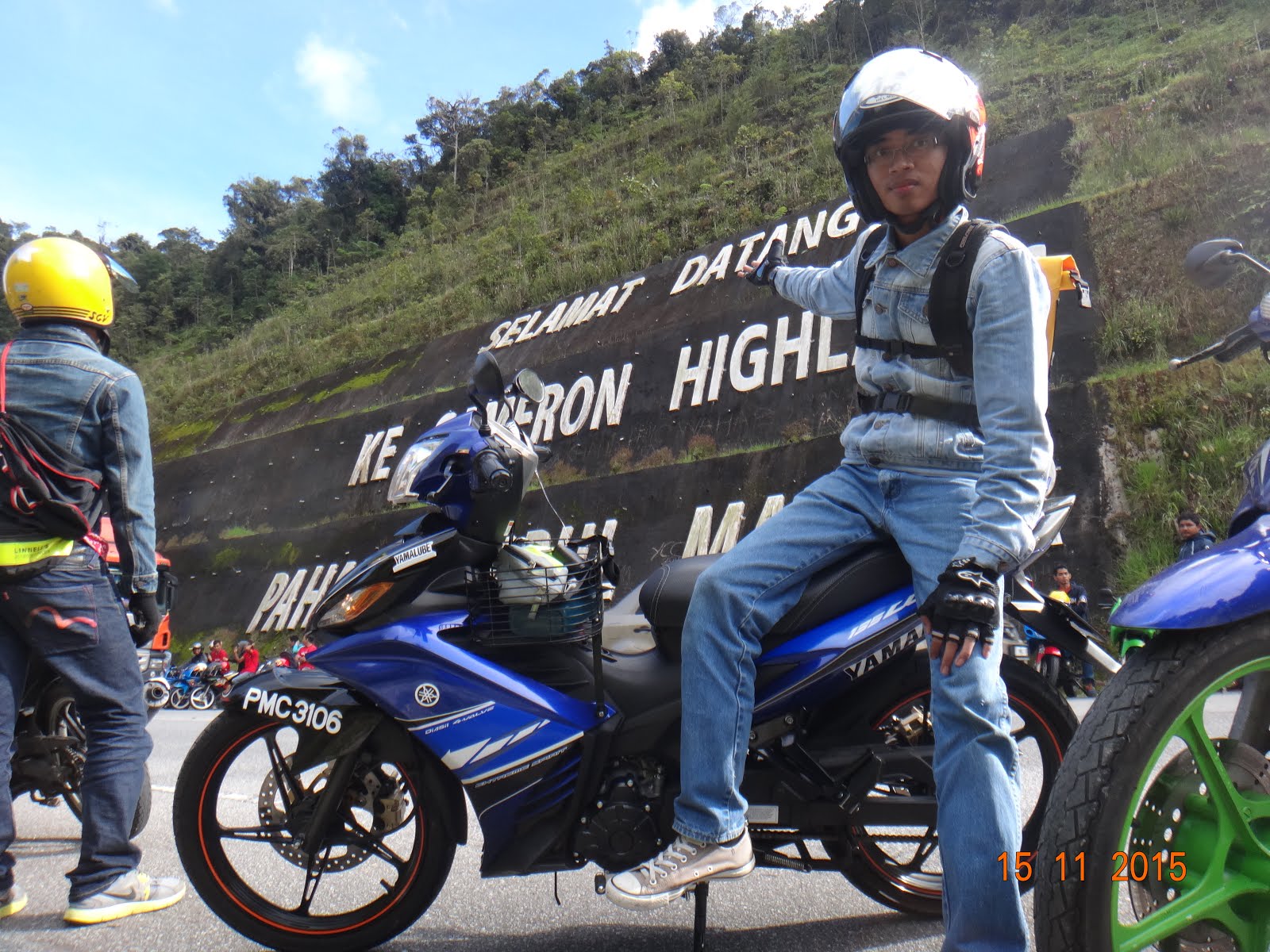 First long ride to Cameron Highland