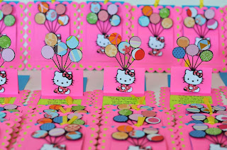 hello_kitty handmade banner convites invitaciones