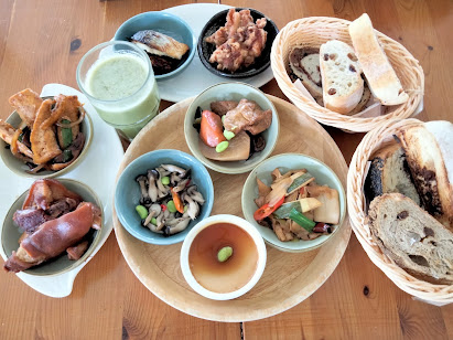 南崁美食-蕃薯藤自然食堂-有機天然食物˙姊妹淘放心享用