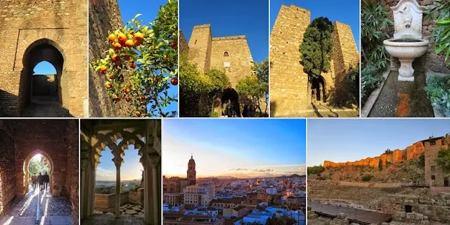 Things to do in Malaga in December: Alcazaba in Málaga, Spain