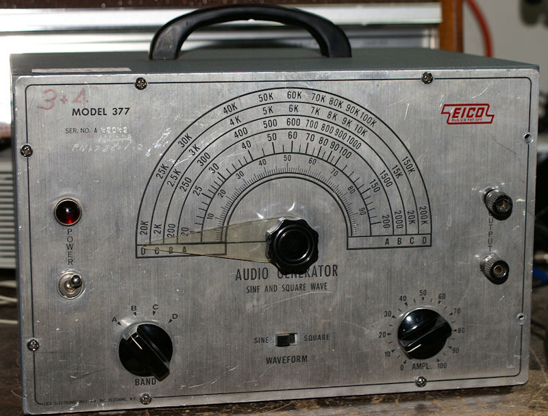 Robert's Tech blog.: Eico 377 Signal Generator