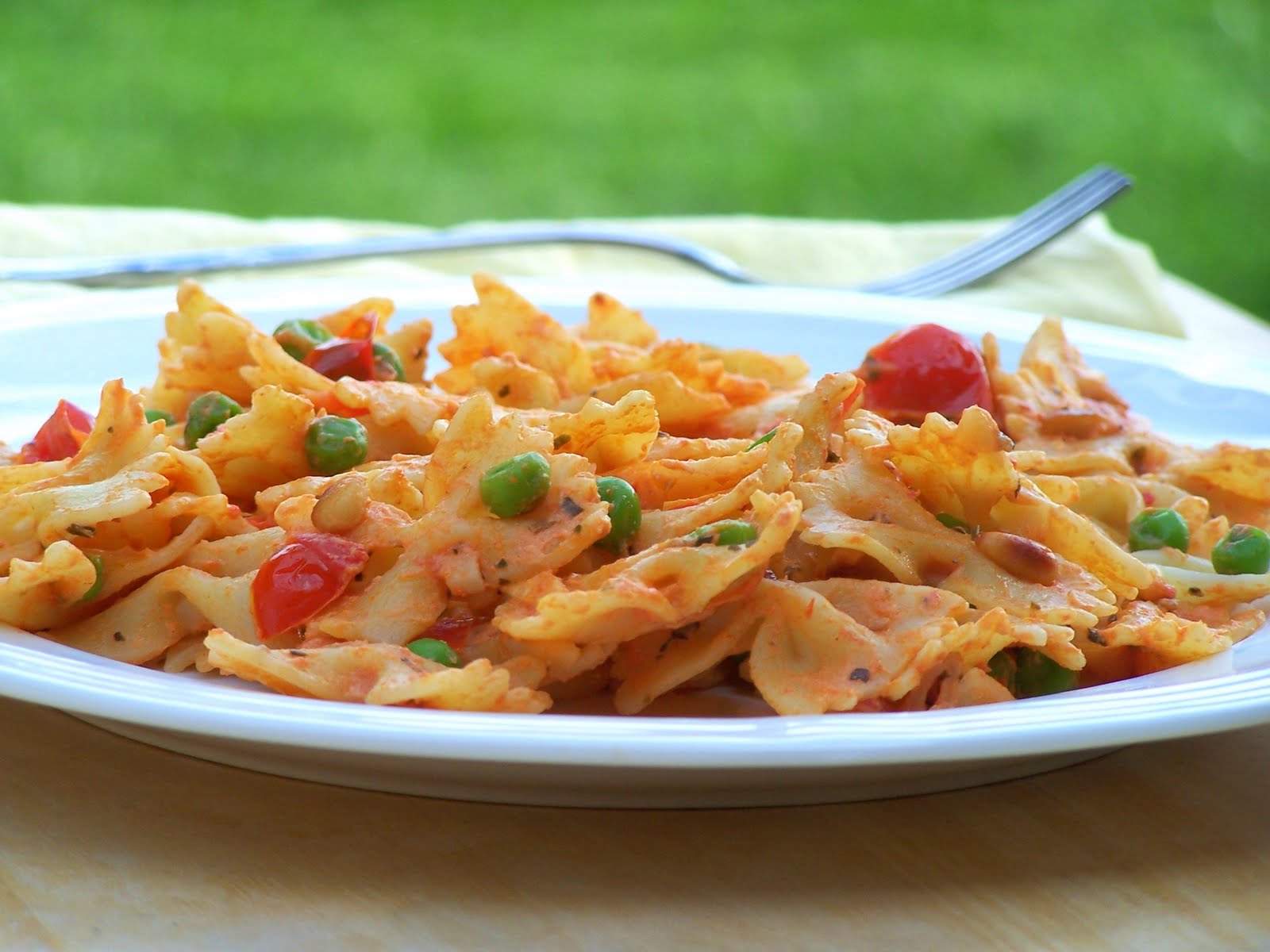 Meal Planning Made Simple Farfalle with TomatoGoat Cheese Cream Sauce