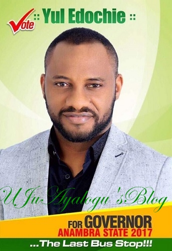 Nollywood's Yul Edochie Joins Anambra Governorship Race, See His Campaign Poster