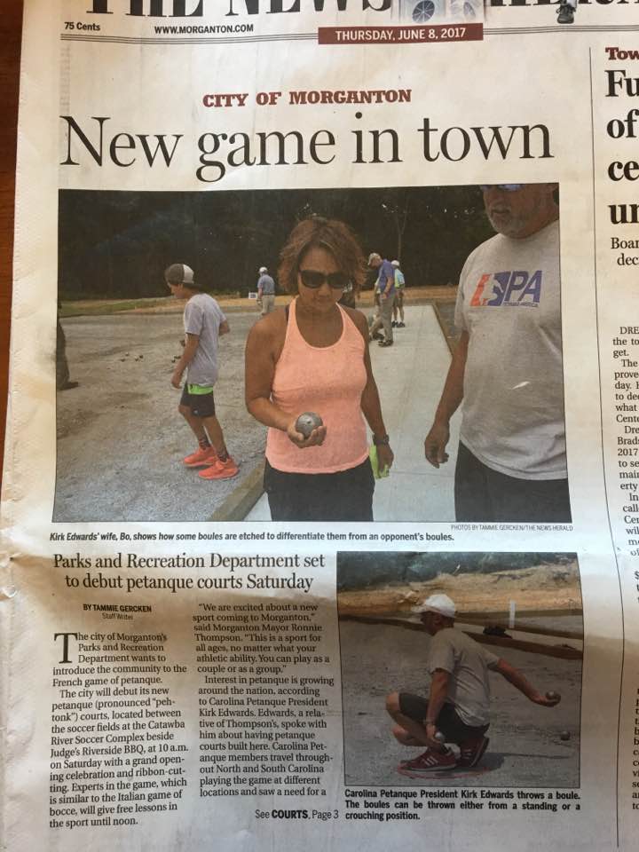 CarolinaPetanque The News Herald NC