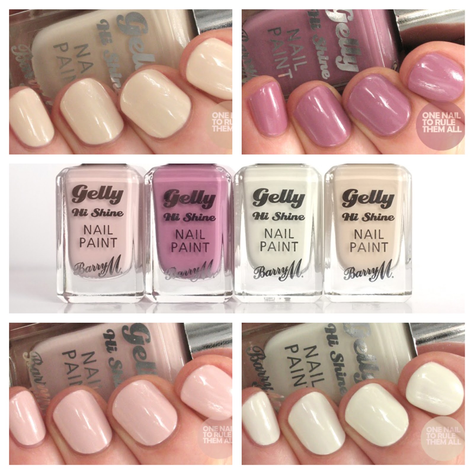 One Nail To Rule Them All Barry M Spring/Summer 2016 Gelly Collection
