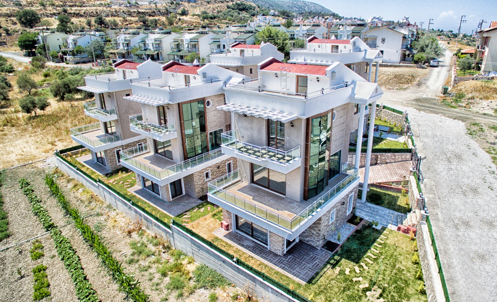 Villa for Sale 250m2 Izmır / Karaburun cost of Egean sea in Turkey
