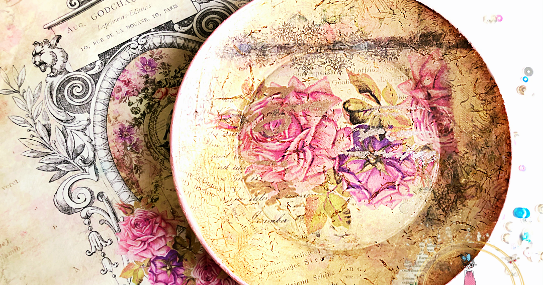 Dress My Craft Reverse Decoupage Ft. Rice Papers Video Tutorial