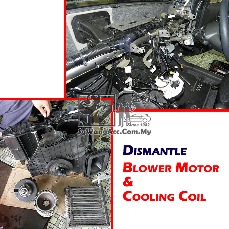 Sungai Wang Car Aircond Full AirCond Service & Replacing Cooling