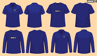 mentahan kaos polos biru dongker - kanalmu