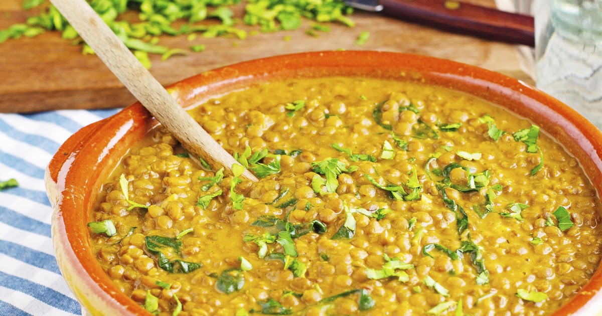 Green lentil curry 2024 vegan