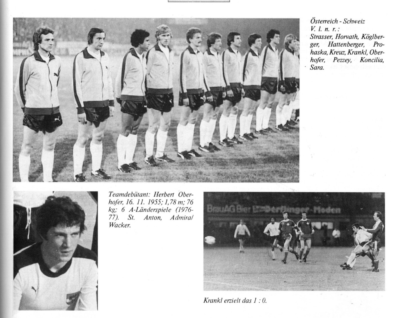 Soccer Nostalgia International Season 1976/ 77, Part 3 (September 1976)