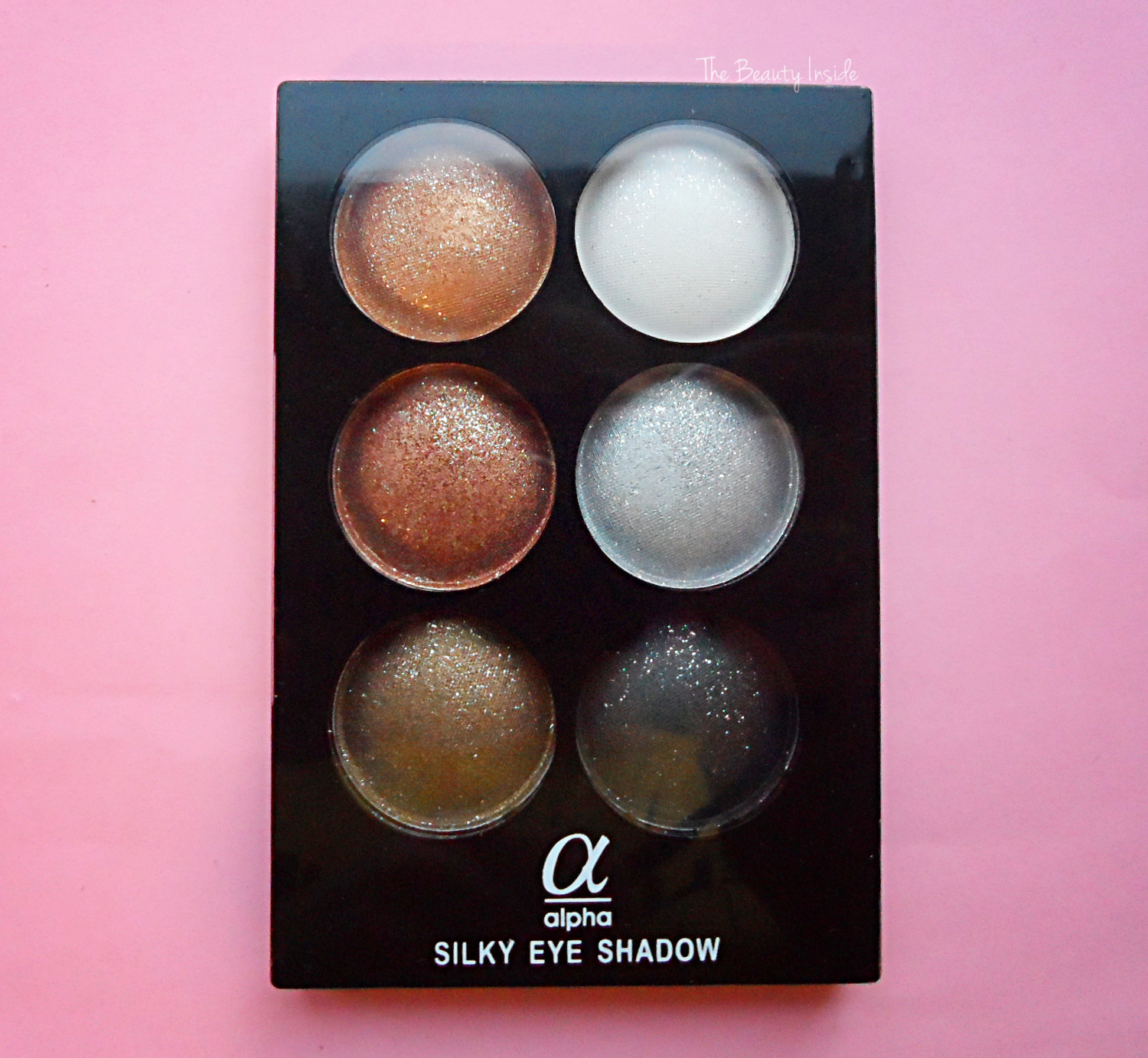 review and swatches alpha silky eyeshadow palette