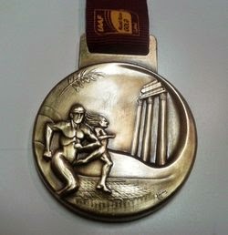 LA MEDAGLIA MARATONA DI ROMA 2014