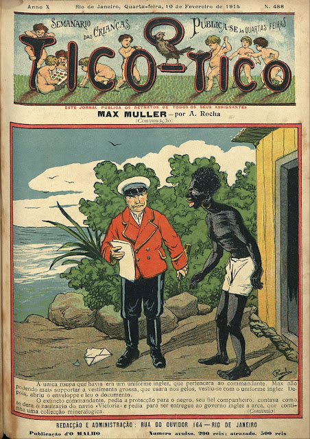 hq retrô - max muller - tico-tico - augusto rocha