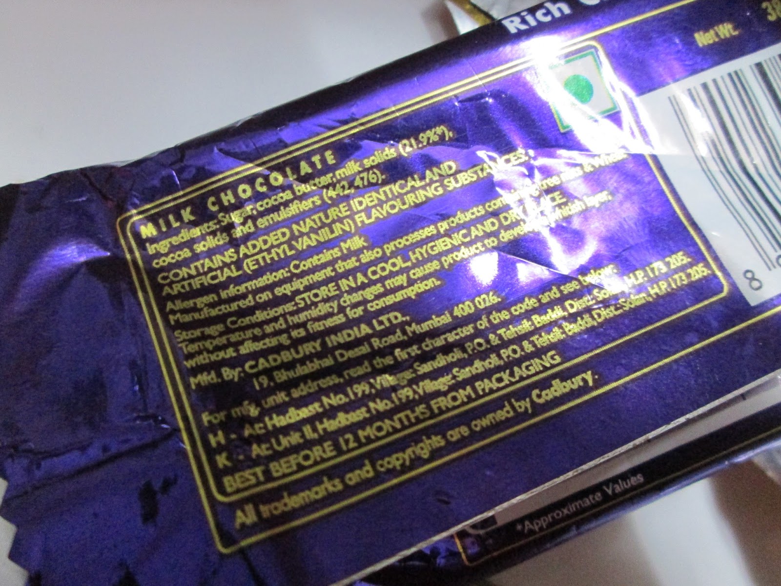 Cadbury In India A True Story Cadbury Dairy Milk Shock