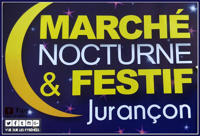 Marché nocturne festif jurancon 2018