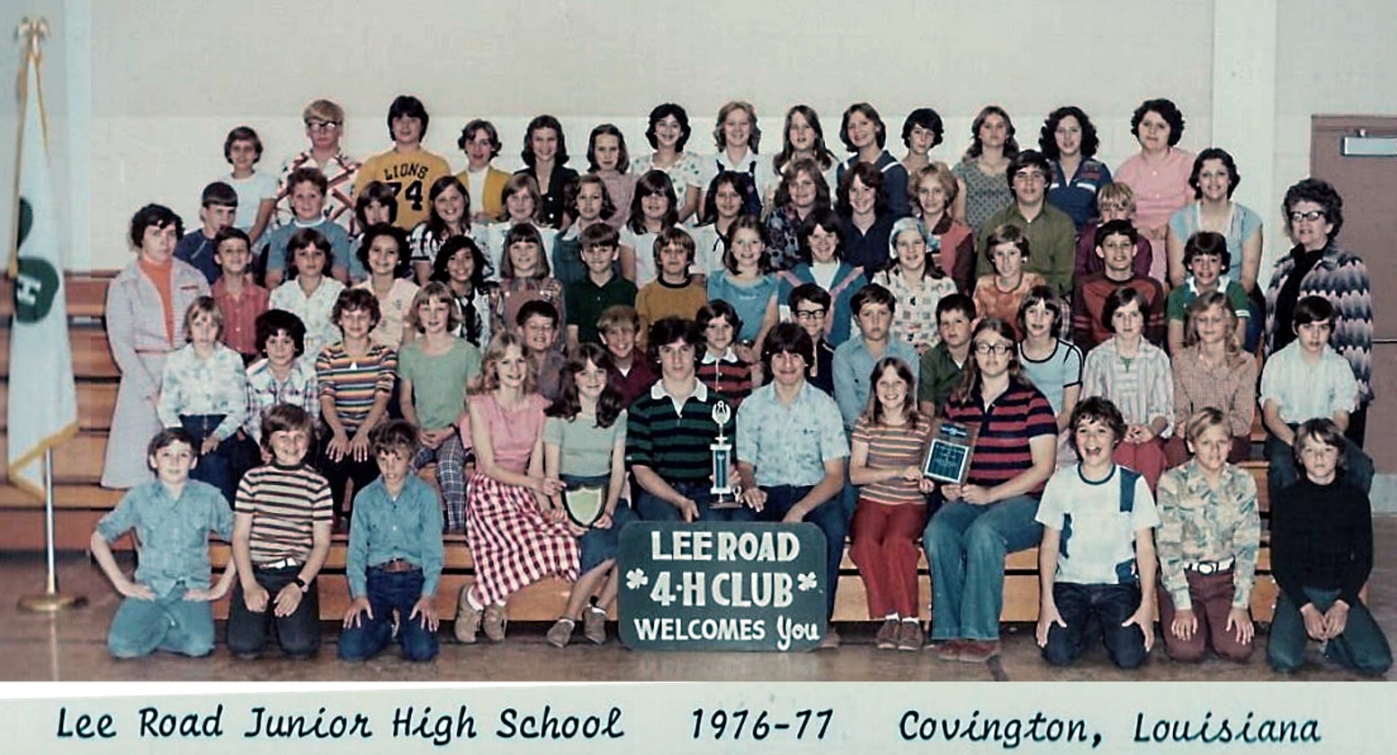 Tammany Family Lee Road School Class Pictures from 1976