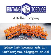 Lowongan Kerja PT Bintang Toedjoe Lowongan Kerja PT Bintang Toedjoe