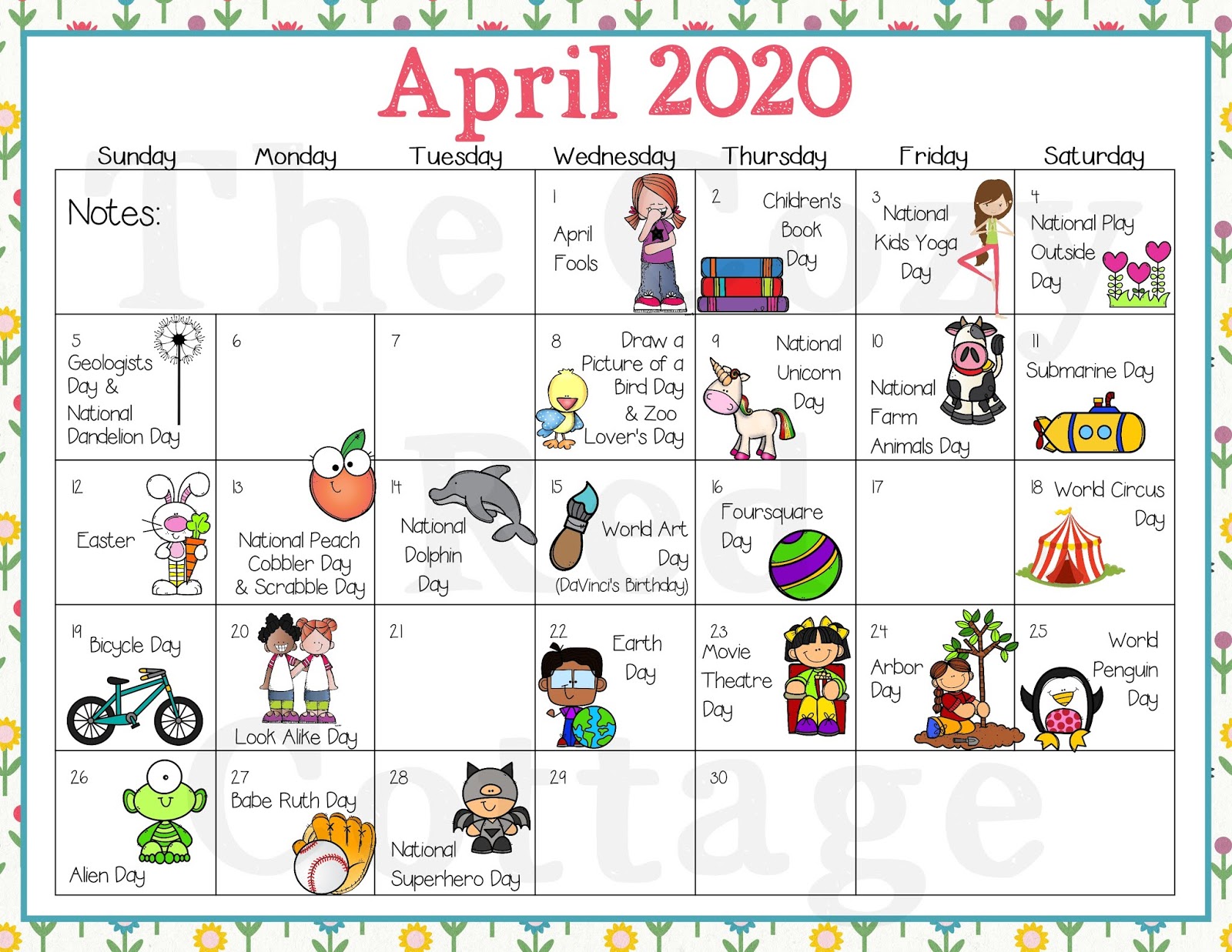 April 2023 Holiday Calendar Calendar 2023 With Federal Holidays