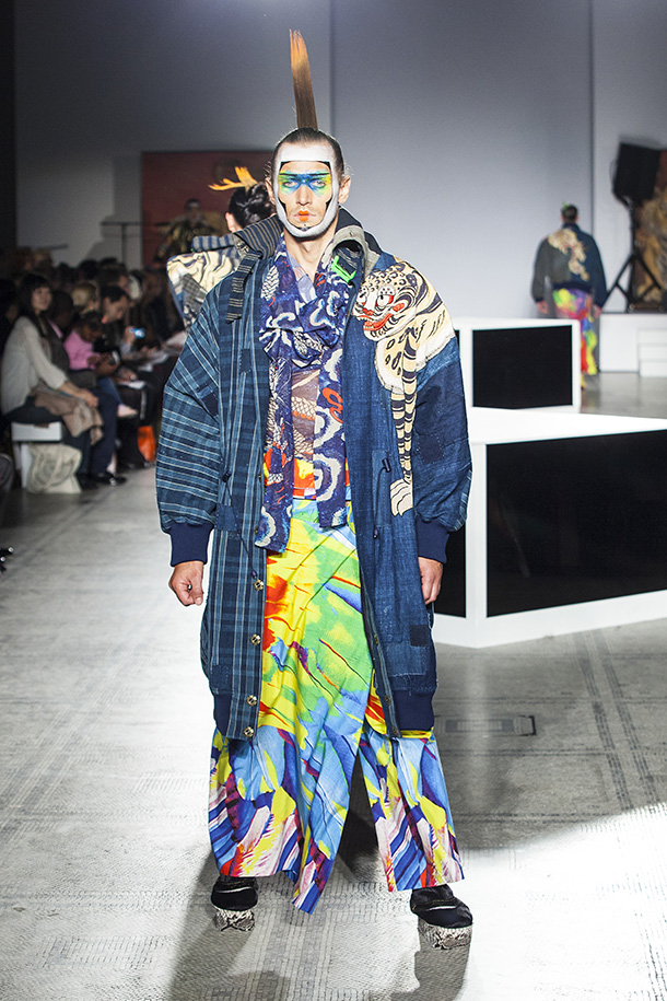 Japanese Contemporary fashion Kansai Yamamoto, by Exposition Art Blog