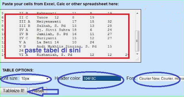 CARA MEMBUAT TABEL DI BLOGSPOT TANPA CODING Langsung jadi