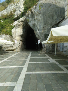 Entrance into "POSTOJNA CAVES" in Slovenia.