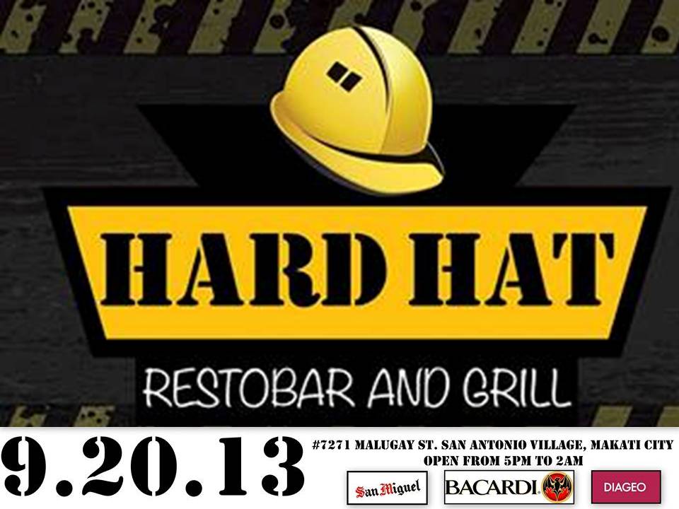 Hard Hat Resto Bar and Grill Grand Opening on September 20 Wazzup