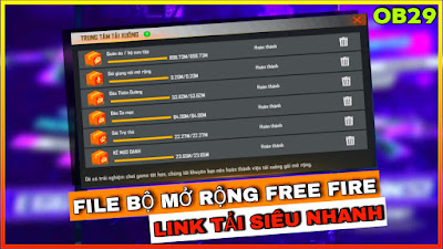 cách tải gói mở rộng free fire