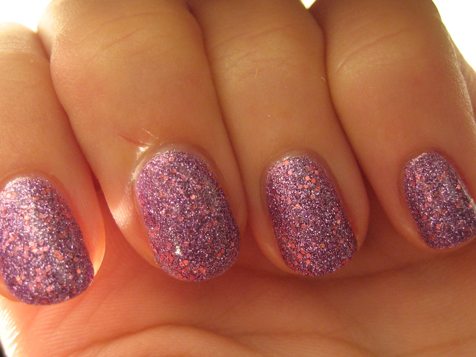 1. Pink Glitter Ombre Nails - wide 2