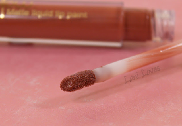 Mellow Cosmetics Matte Liquid Lip Paint - Shanghai swatches & review